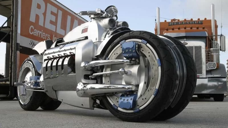 موتور سیکلت Dodge Tomahawk V10 Superbike یکی از موتورهای بی‌نظیر و لوکس در دنیای سیکلت‌سواری