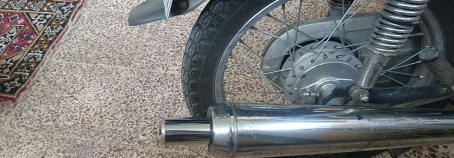 اگزوز زنبوری موتور هوندا 125
