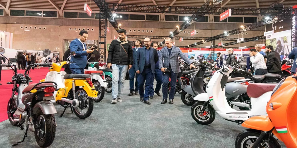 نمایشگاه موتورسیکلت در تهران