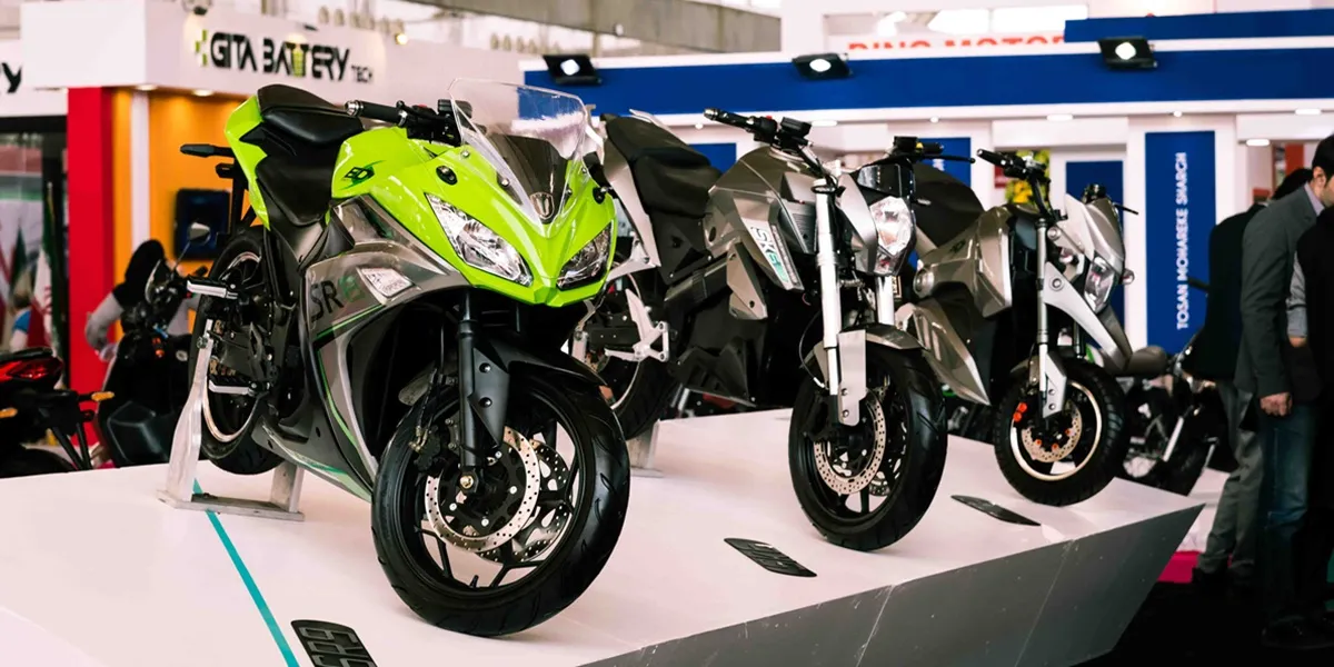 نمایشگاه موتورسیکلت در تهران